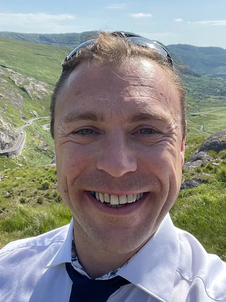 Robin Roring, owner and head chauffeur of Lux Travel Cork